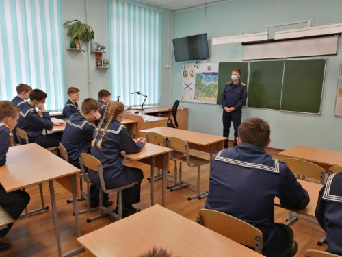 Единый день профилактики в кадетском корпусе