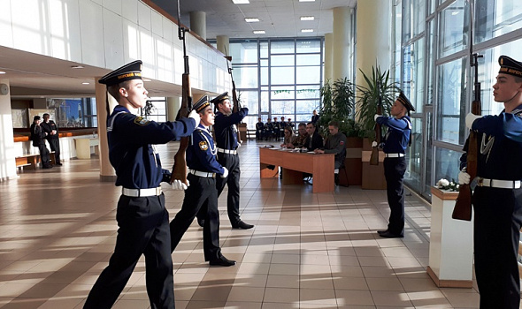 Кадеты стали победителями областного финала смотра конкурса почетных караулов!