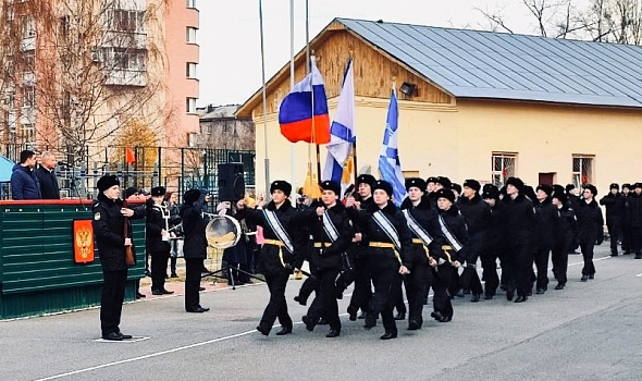 Церемония посвящения в кадеты