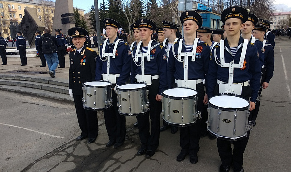 Архангельский морской кадетский корпус в День Победы!