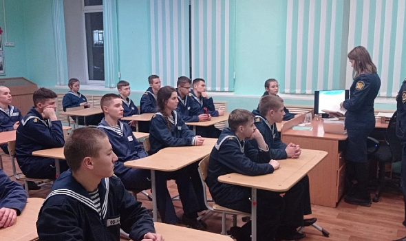 Профориентационные встречи кадет 8, 10, 11-х классов с представителями силовых ведомств