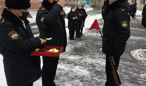 Торжественная церемония "Посвящение в ряды Российских кадет"!