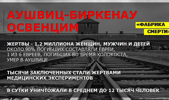 27 января - международный день памяти жертв холокоста