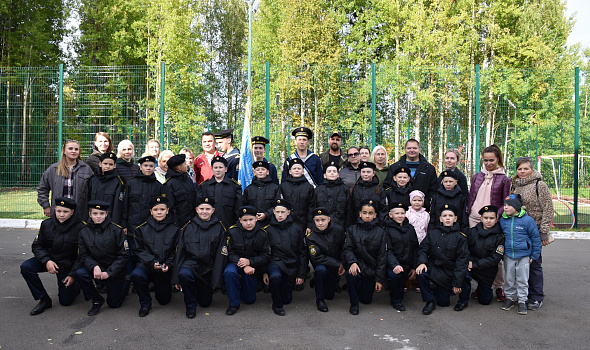 Традиционный турслёт, посвящённый вручению кадетских беретов вновь поступившим воспитанникам корпуса
