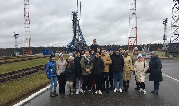 Профориентационная экскурсия на космодром «Плесецк» близ города Мирный