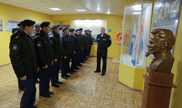 Учебные сборы десятиклассников на Беломорской военно-морской базе