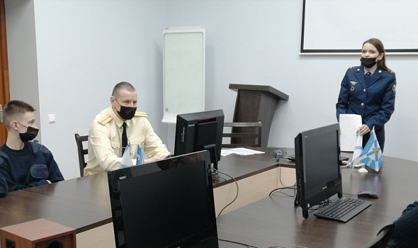 В кадетском корпусе состоялась профориентационная встреча