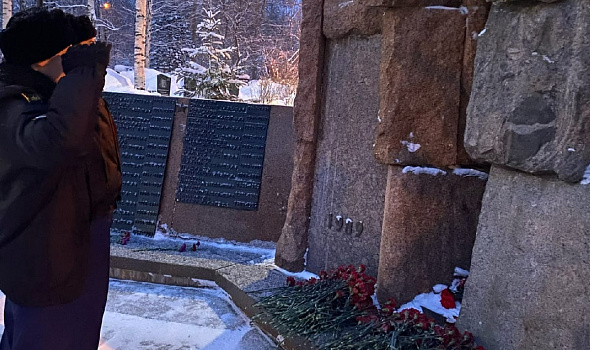 Кадеты кадетского корпуса почтили память советских воинов в день завершения вывода войск из Афганистана